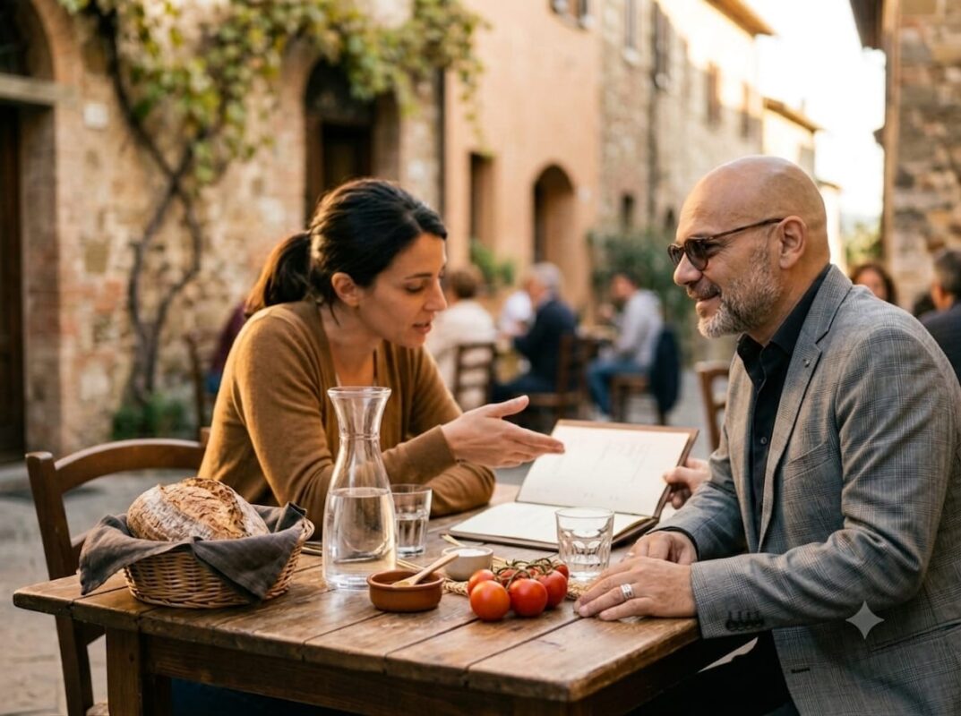 Andiamo a cena fuori? Con cibo buono giusto pulito