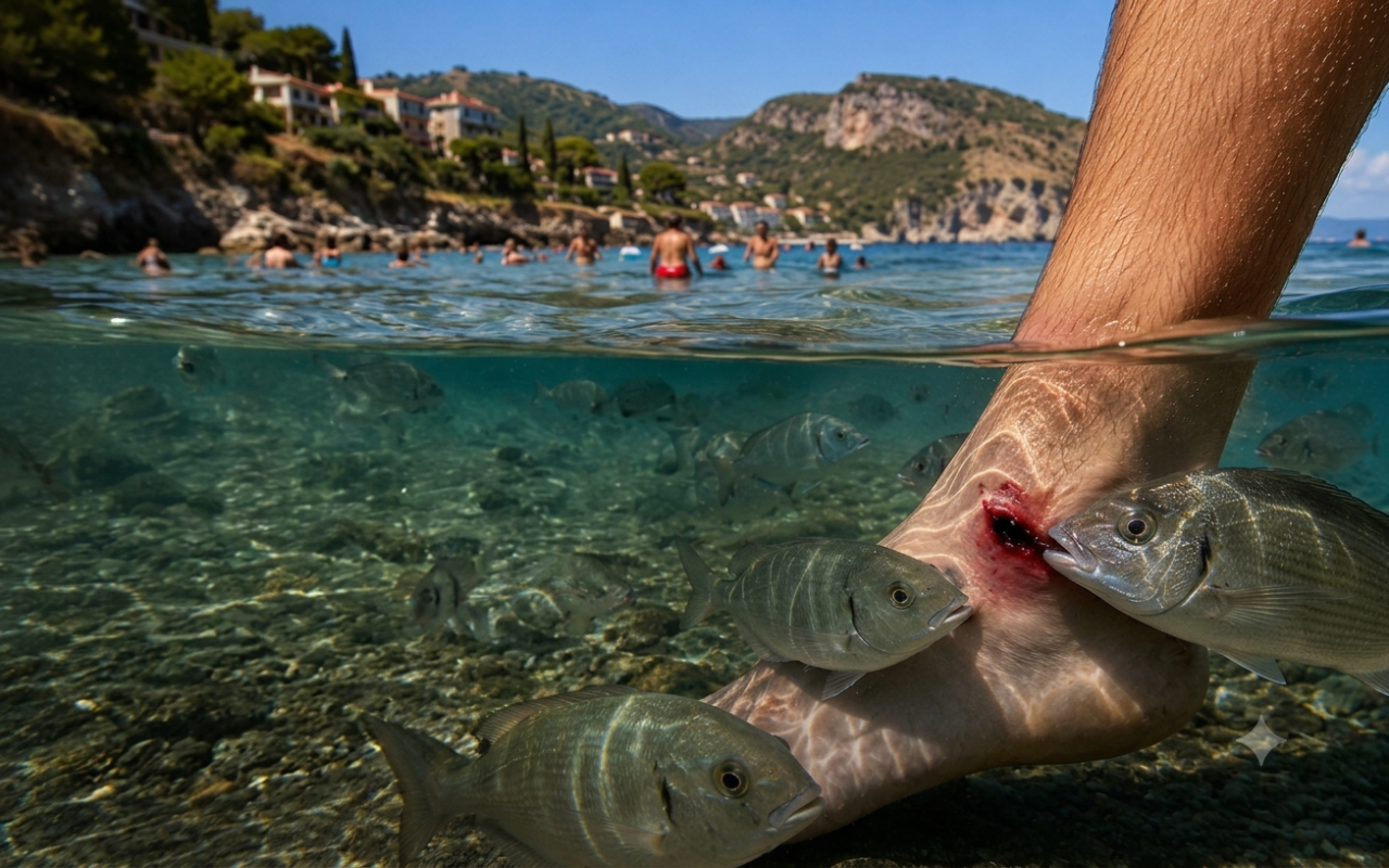 Pesci che mordono